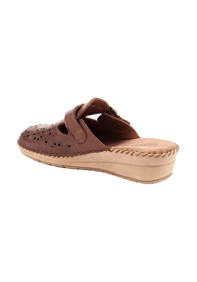 Forelli Cary-h 80625 Taba Kadın Günlük Sabo Terlik 5481 Renkli Çok Renkli