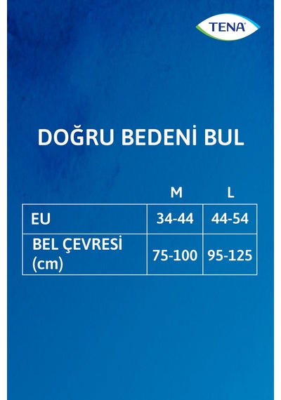 Silhouette Plus Kadınlara Özel Yüksek Bel Emici Külot Siyah L 8'li 2 Paket 16 Adet