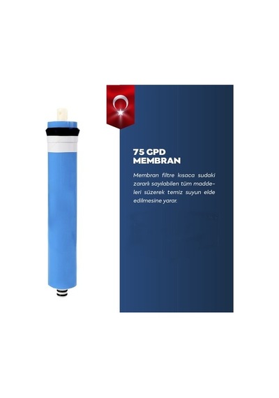 Membran Tüm Su Arıtma Cihazlarına Uyumlu Membran Filtre
