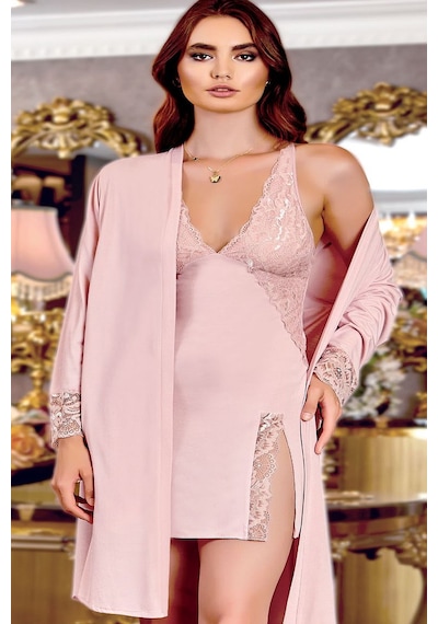 Jeremi 125 Çeyizlik Penye 6'lı Set-pudra Pudra