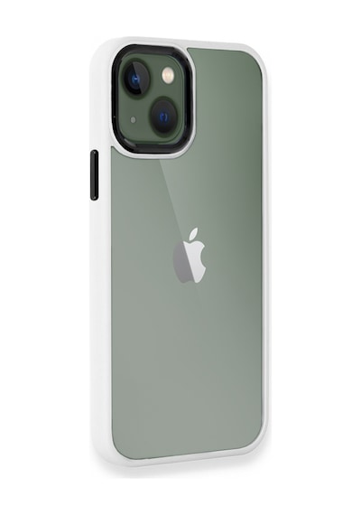 Apple Uyumlu iPhone 13 Kılıf Luna Lens Kamera Çerçeveli Silikon Kapak