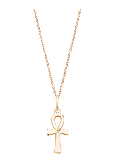 Rose Altın Mini Ankh Kolye As1882klr2 Altınsepeti Pembe Altın