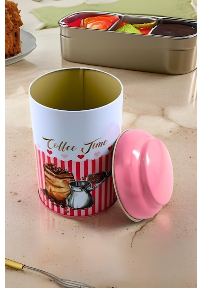 Ef115-e7 Sprinkles Coffee Time Desenli Baharatlık 1,1 Lt Çok Renkli