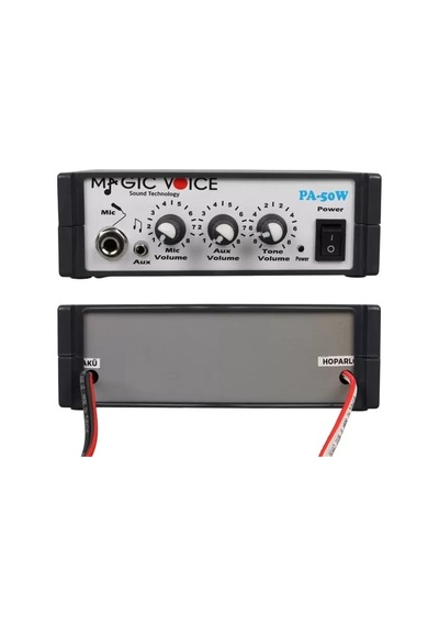 Hubrendy Sh 12 Volt 40 Watt Mini Metal Kasa Pazarcı Anfisi