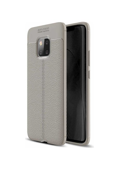 Huawei Mate 20 Pro Kılıf Zore Niss Silikon Kapak Kırmızı