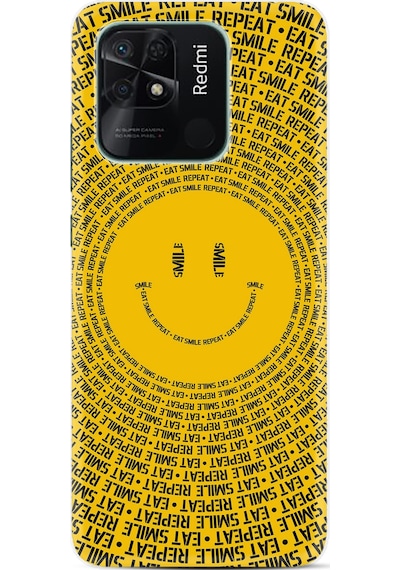 Xiaomi Redmi Poco C40 Kılıf Resimli Desenli Silikon Platinium Series Smile 1862