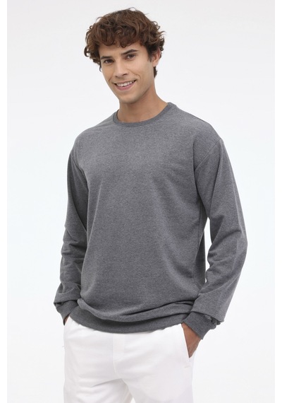 Kinetix M-sn90 Bsc C Sw 3pr Gri Erkek Sweatshirt 000000000101398508 Gri