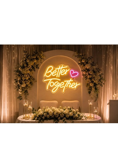Better Together Neon Led Çok Renkli