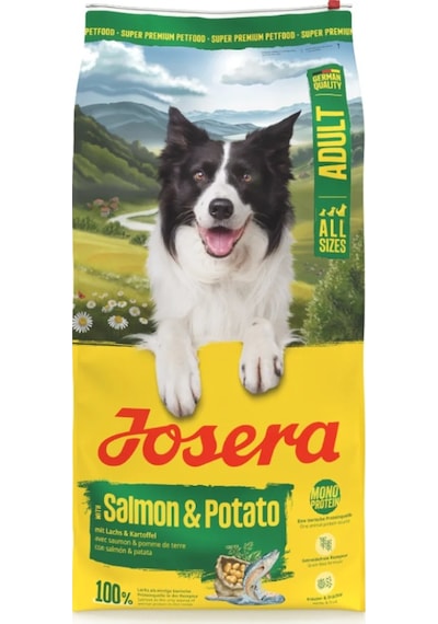 Josera Somonlu Patatesli Tahılsız Yetişkin Köpek Maması 12500 G