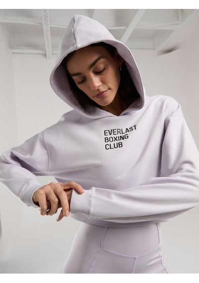 Everlast Boxing Club Wmn Crop Uzun Kollu Lila Kadın Sweatshirt Lila