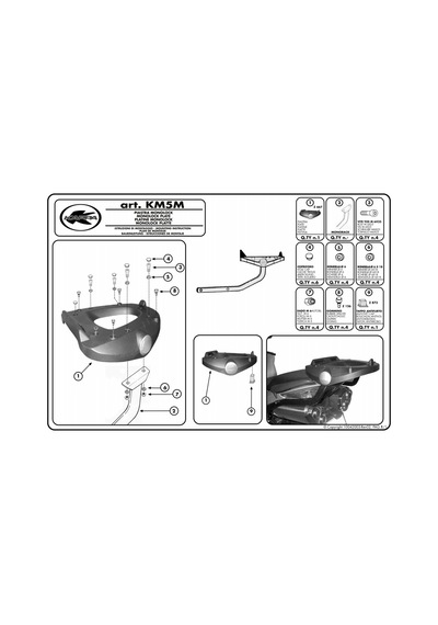 Kappa Km5m Unıversal Alt Tabla Monolock Tek Renk