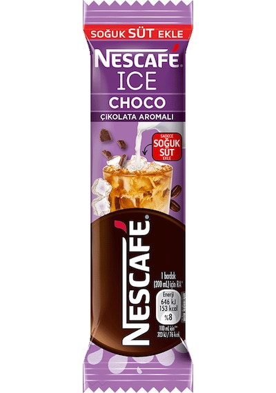 Nescafe Ice Choco Çikolata Aromalı 10,6 Gr X 40 Adet Çözünebilir