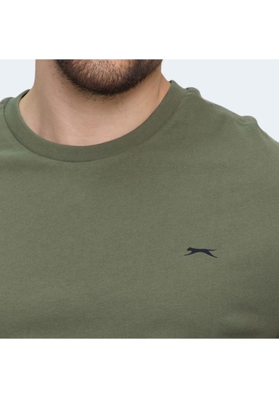 Slazenger VELLAMO Erkek Oversıze Haki Tişört