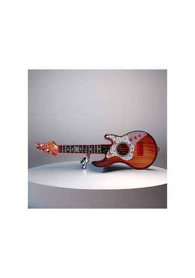 Oyuncak Gitar Elektro Gitar Okul Gösterileri İçin Gitar 15x50cm 2 Adet