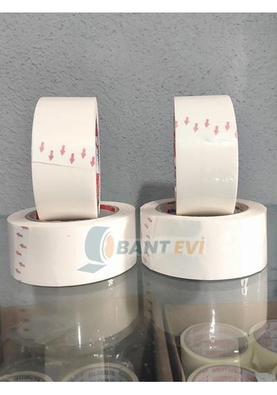 Beyaz Renkli Koli Bandı 4 Adet 45Mmx100M Beyaz Bant Hotmelt