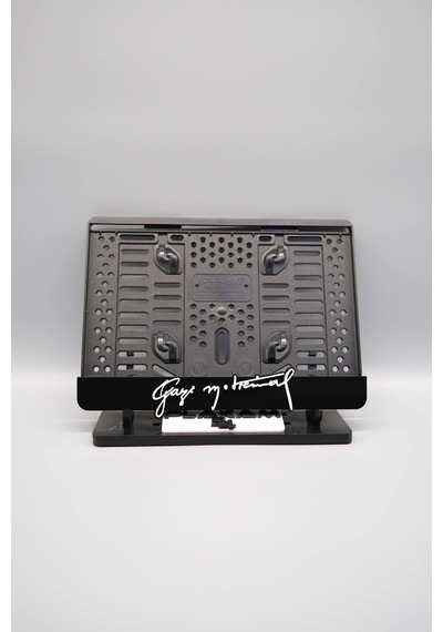 Gazi Mustafa Kemal İmza Benzer 3d Kabartmalı Pleksi Motor Plakalığı - 848647919