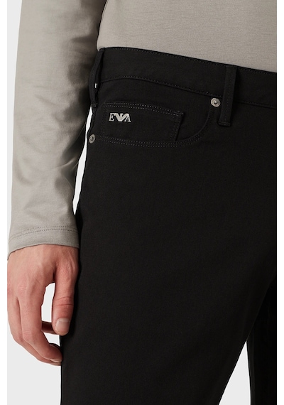 Emporio Armani Erkek Kot Pantolon 8N1J06 1Gn0Z 0999 Siyah (534685582) Siyah
