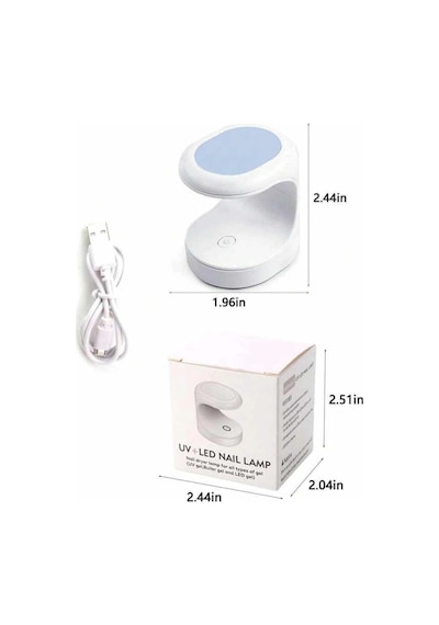 Kalıcı Oje Kurutucu Uv Led Teknolojisi Taşınabilir Mini Tırnak Kurutucu Yeni Nesil Belirtilmemiş