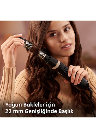 Philips Saç Şekillendirme Ve Kurutma Seti BHA301/00,Argan Yağı Seramik Kaplama, 3 Aparat,3 Isı Ayarı