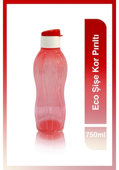 Eco Şişe Kk 750ml Kor Pırıltı Kırmızı