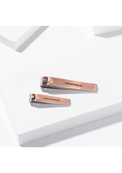 Tweezerman Combo Clipper Set Tırnak Makası Seti Rose Gold