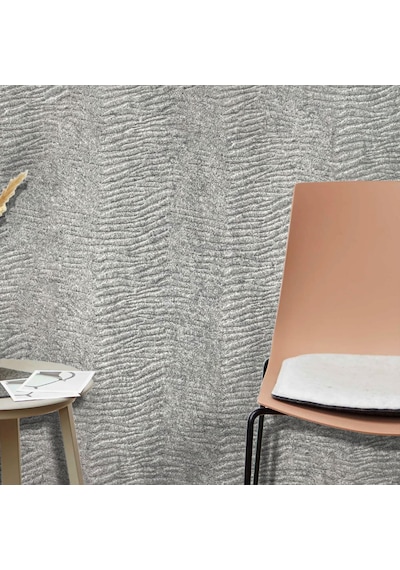 Tink 3d Kendinden Yapışkanlı Akustik Keçe Panel Duvar Kağıdı Desenli 52x98 Cm 2 Adet 1 M² Gri