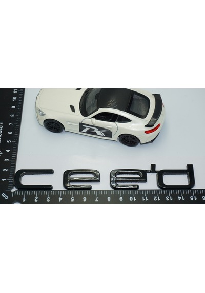 Dk Tuning Kia Ceed Bagaj Siyah Abs 3m 3d Yazı Logo Amblem