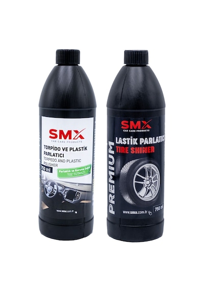 Torpido Ve Plastik Parlatıcı 750 Ml + Lastik Parlatıcı 750 Ml