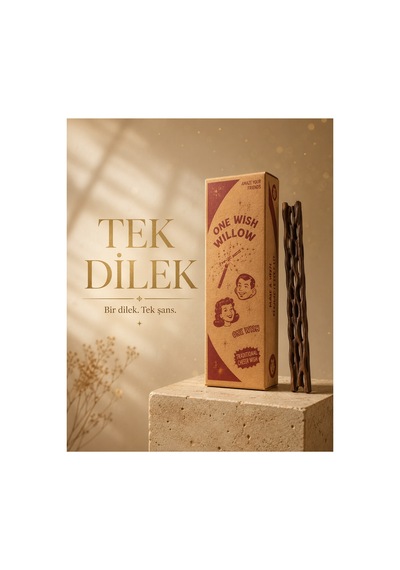 Tek Dilek Söğüt Ağacı - Obsession One Wish Willow Dilek Çubuğu Film Temalı Manifestasyon Ve Niyet Çubuğu