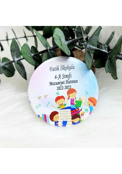 Mezunlar Baskılı Metal Açacak Magnet Mezuniyet Hatırası 15 Adet