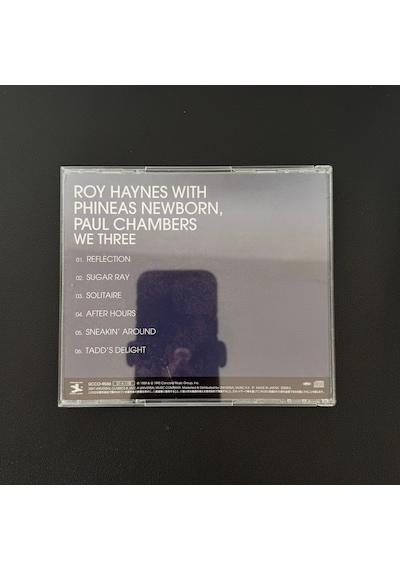 Roy Haynes With Phineas Newborn Jr., Paul Chambers We Three Cd