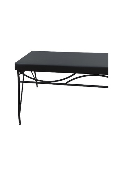 Bengimobilya Sandalye Benc Penyez Klasik Model Metal Çelik Siyah Fırın Siyah B (445403457)