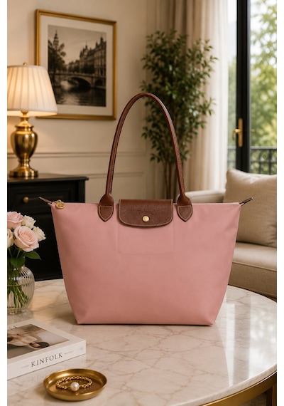 Longchamp Kadın Omuz Çantası Medium L2605 089 Gülkurusu