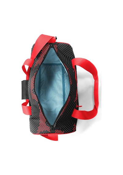 Coral High Siyah Kırmızı Desenli Spor Çantası 27555 Kırmızı