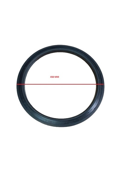Yıkama Makinesi Kapak Contası 20 Kğ 360 450 Mm Siyah