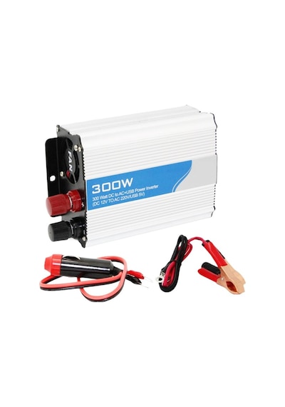 Inverter Dönüştürücü Usb'Li 12-220V 300 Watt/ Icca89