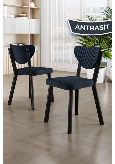 Estro Serisi Mdf Sabit 90x90 Siyah Mermer Desen Mutfak Masası Takımı 4 Adet Sandalye Siyah Mermer - Antrasit Estro Serisi Mdf Sabit 90x90 Siyah Mermer Desen Mutfak Masası Takımı 4 Adet Sandalye Siyah Mermer - Antrasit