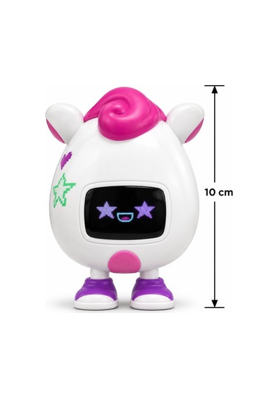 Gioc-hi Lisanslı 100 Den Fazla Ses Ve Animasyonlu Etkileşimli 10 Cm Oyuncak Sanal Dost Kirin
