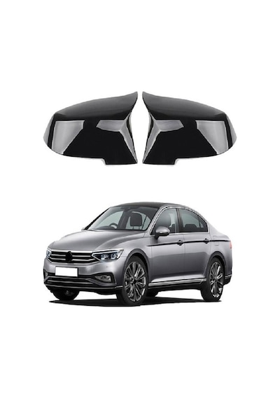 Volkswagen Passat B8 2015+ Araca Özel Batman Yarasa Ayna Kapağı P