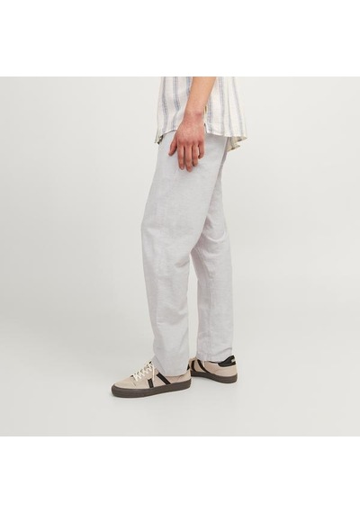 Jack&jones Jack Jones Pantolon Kane Summer Linen Blend Jogger Gri
