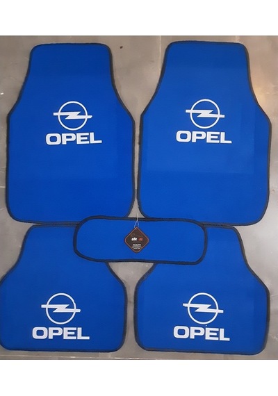 Opel Logolu Astra Mavi Halı Paspas Çift Kat 523428974