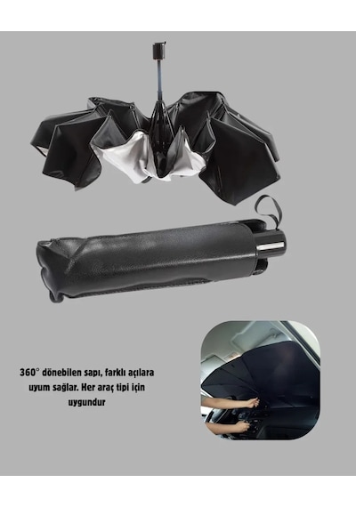 Ön Cam Güneşliği Kalın Kumaş Ve Cam Elyaf İskelet İle Maksimum Uv Koruma Diğer 19382842