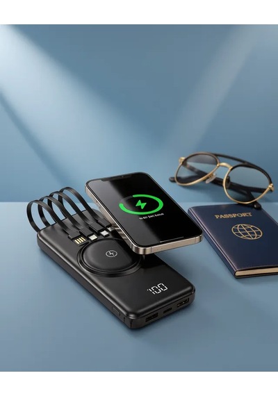Astraltech Kablosuz Şarjlı 10000mah Kompakt Powerbank Çok Renkli