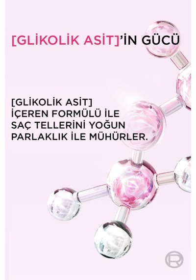5'li Glycolic Gloss Core Parlaklık Veren Bakım Şampuanı 300ml Tüm Saç Tipleri
