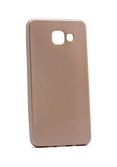 Galaxy Uyumlu A5 2016 Kılıf Zore Premier Silikon Kapak Gold