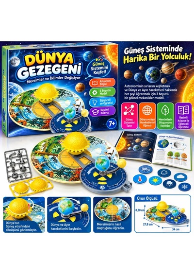 Eğlenceli Astronomi Laboratuvarı Seti +7 Yaş