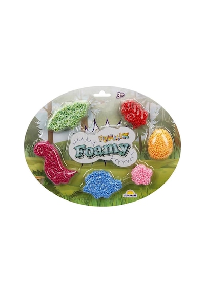 Funmix Foamy Renkli Slime - 1 Adet Stokta Olan Gönderilir Pembe