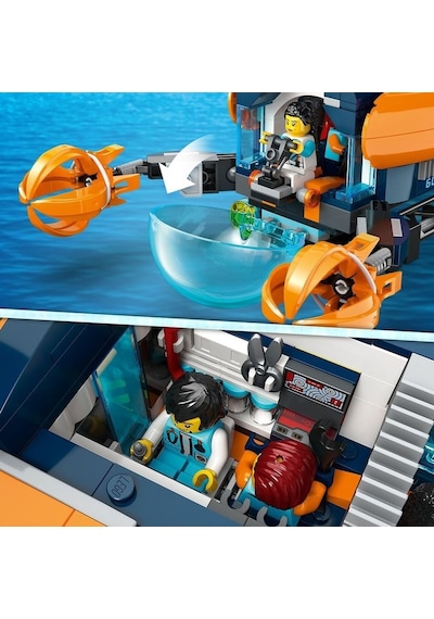 LEGO® City 60379 Derin Deniz Keşif Denizaltısı 842 Parça