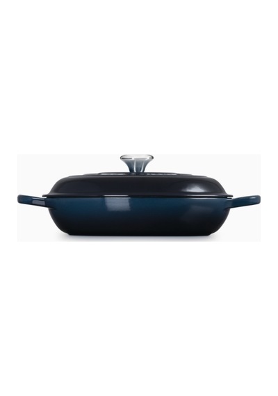 Le Creuset Gourmet Profesyonel Lüks Döküm Tencere Lacivert 28 Cm