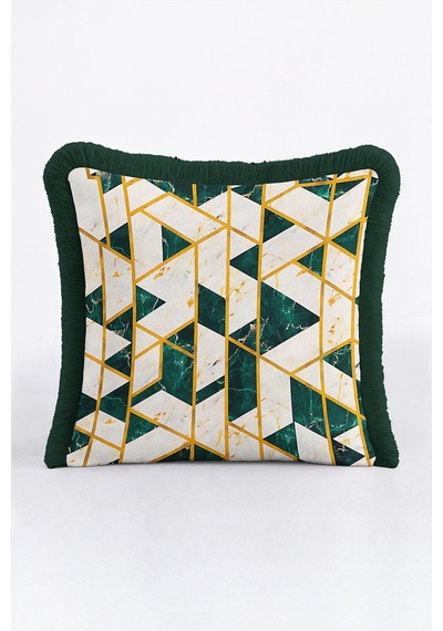 Mermer Geometrik Zümrüt Dekoratif Saçaklı Yastık Kılıfı - Art Deco Yeşil Gri Püsküllü Kırlent Kılıfı Kayıp Atlas Mira Mermer Geometrik Zümrüt Dekoratif Saçaklı Yastık Kılıfı - Art Deco Yeşil Gri Püsküllü Kırlent Kılıfı Kayıp Atlas Mira